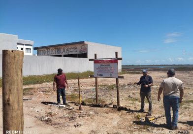 Prefeitura de Campos e Heliporto concluem cercamento em área de proteção no Farol
