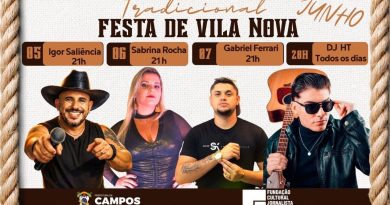 Tradicional Festa de Vila Nova promete movimentar o interior de Campos Tradicional Festa de Vila Nova promete movimentar o interior de Campos