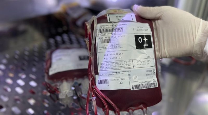 Estoque de sangue entra em alerta e Hemocentro de Campos faz apelo por doadores