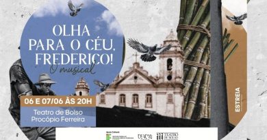 Espetáculo “Olha para o Céu, Frederico!” apresentado no Teatro de Bolso nos dias 06 e 07 Espetáculo “Olha para o Céu, Frederico!” apresentado no Teatro de Bolso nos dias 06 e 07