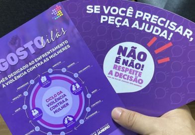 Funcionários de empresa recebem palestra sobre combate à violência contra as mulheres Funcionários de empresa recebem palestra sobre combate à violência contra as mulheres
