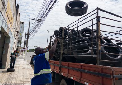 Macaé amplia recolhimento de pneus e reforça orientações para o descarte correto Macaé amplia recolhimento de pneus e reforça orientações para o descarte correto
